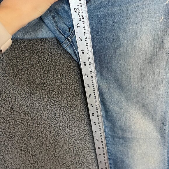 Mother Pixie Cruiser Fray Rumor Has It Flare Jeans - Women's Size 27*30 - Blue - Picture 11 of 12